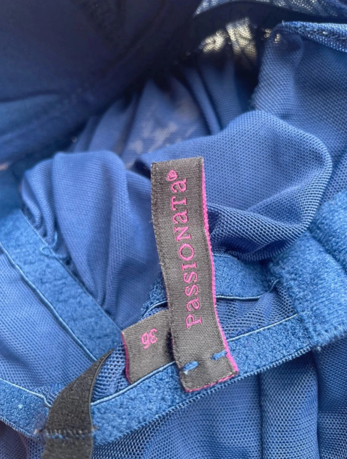 Sexy blauwe nachthemd – photo 9